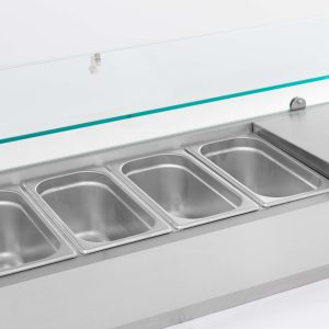 REFRIGERATED COUNTER TOP 1/4 GN x 10