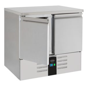 REFRIGERATED COUNTER 2 DOORS ENERGY LINE  EQUIPPED WITH EVAPORATOR