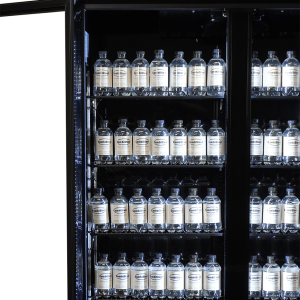 REFRIGERATOR 3 GLASS DOORS BLACK IRM-1180R BL