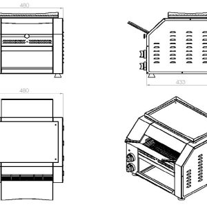 CONVEYOR TOASTER