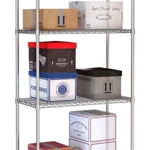 SHELF UNITS 4 LEVELS 900 FLAT PACKED